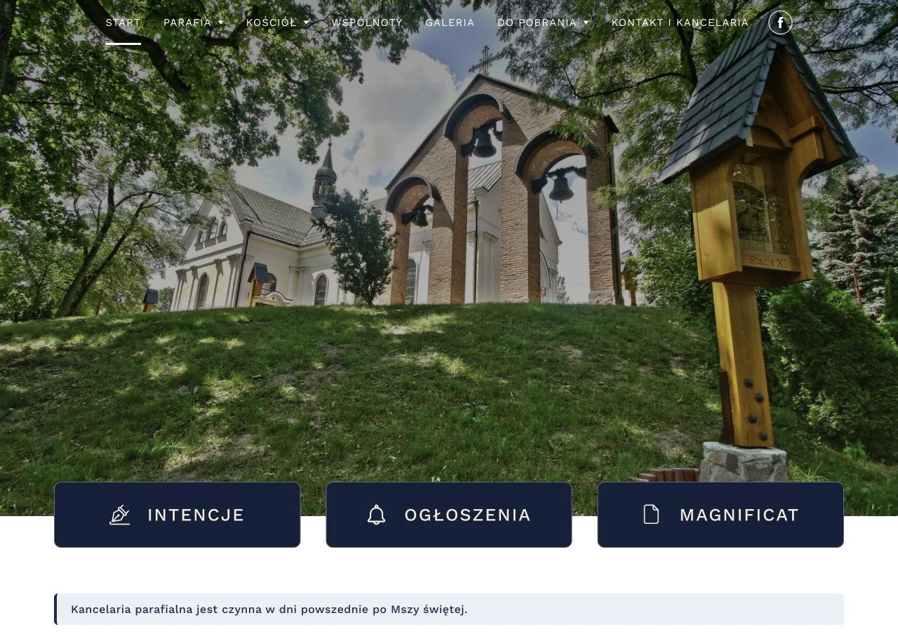 Mydlniki: nowa strona parafii i koniec odkładania zmian